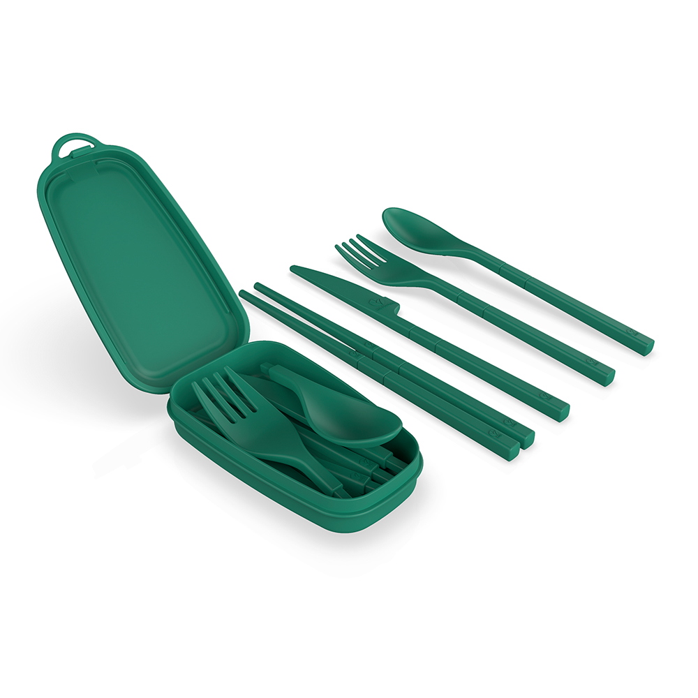 PLA生物降解餐具套盒（由上海久连生物科技有限公司提供）